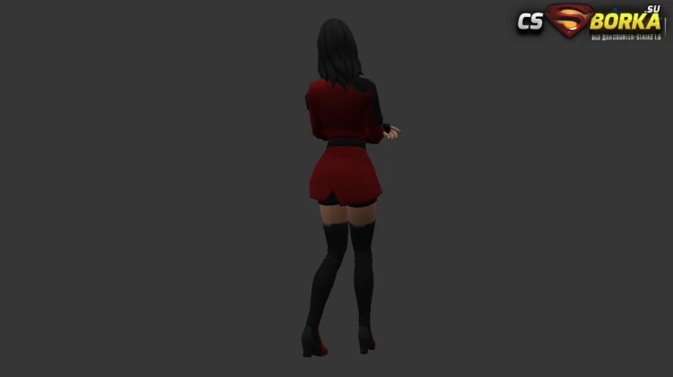Модель девушки КТ/ТТ для CS 1.6 для CS 1.6