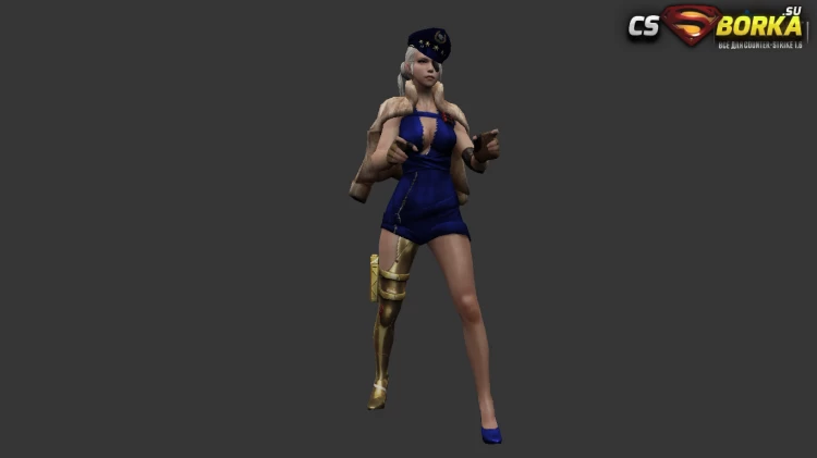 Модель девушки КТ/ТТ для CS 1.6 для CS 1.6