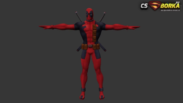 Модель «Deadpool КТ/ТТ» для CS 1.6 для CS 1.6
