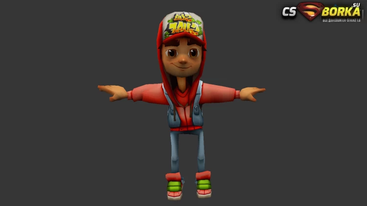 Модель «Subway Surfer КТ/ТТ» для CS 1.6 для CS 1.6