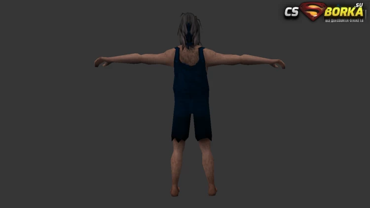 Модель «Бомж КТ/ТТ» для CS 1.6 для CS 1.6