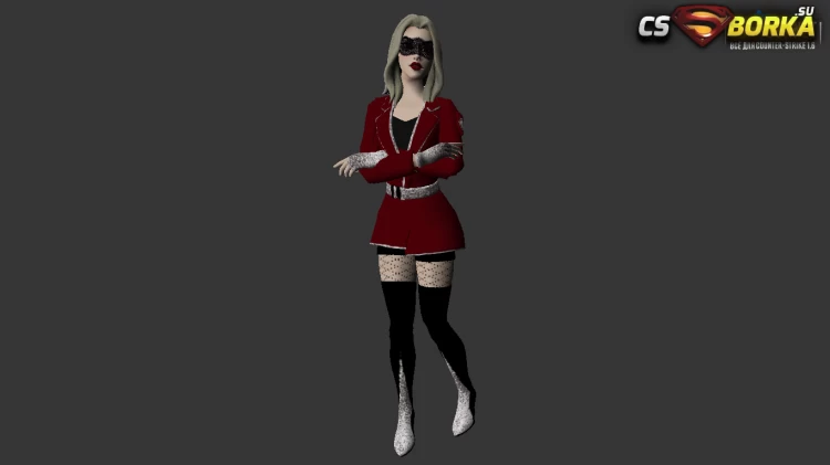 Модель девушки КТ/ТТ для CS 1.6 для CS 1.6