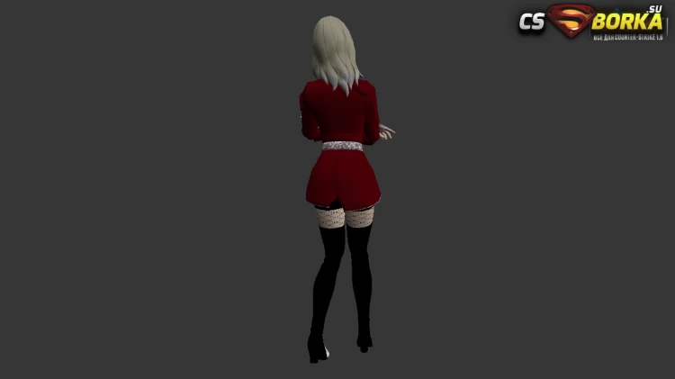 Модель девушки КТ/ТТ для CS 1.6 для CS 1.6