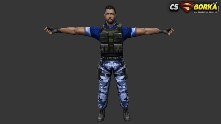 Модель «Солдат КТ/ТТ» для CS 1.6 для CS 1.6