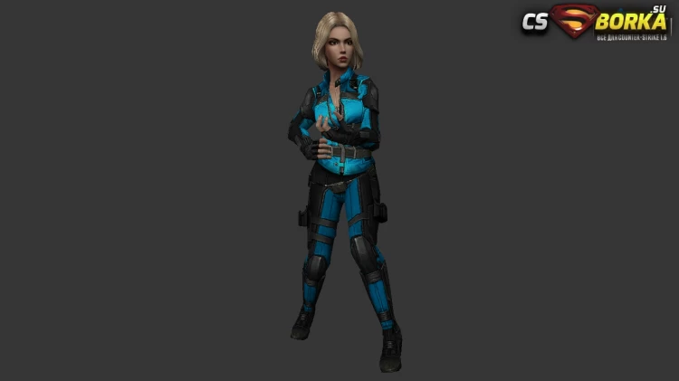Модель девушки КТ/ТТ для CS 1.6 для CS 1.6