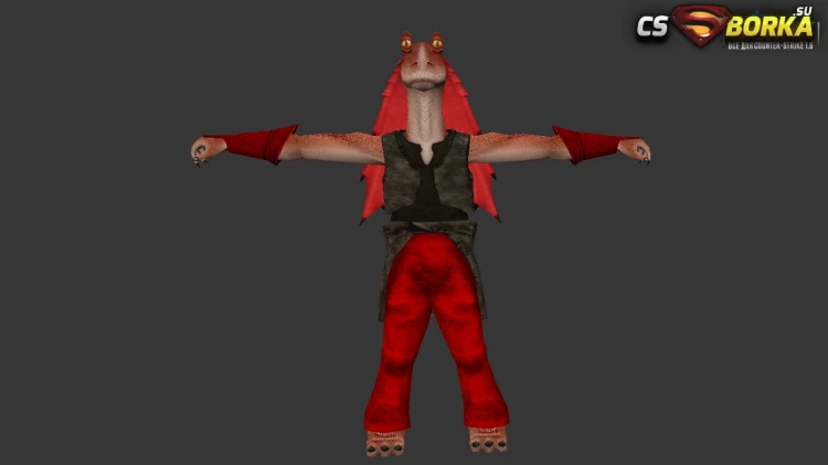 Модель «Jar Jar Binks КТ/ТТ» для CS 1.6 для CS 1.6
