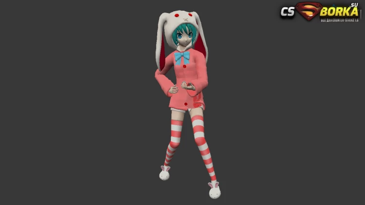 Модель «Girl Rabbit КТ/ТТ» для CS 1.6 для CS 1.6