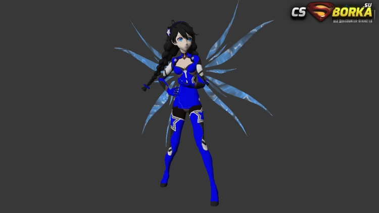 Модель «Anime Girl КТ/ТТ» для CS 1.6 для CS 1.6