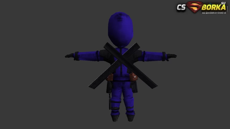Мужская модель Deadpool Mini для CS 1.6 для CS 1.6
