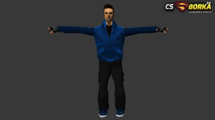 Мужская модель Клод Спид для CS 1.6 для CS 1.6