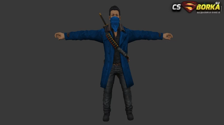 Мужская модель Kaze для CS 1.6 для CS 1.6