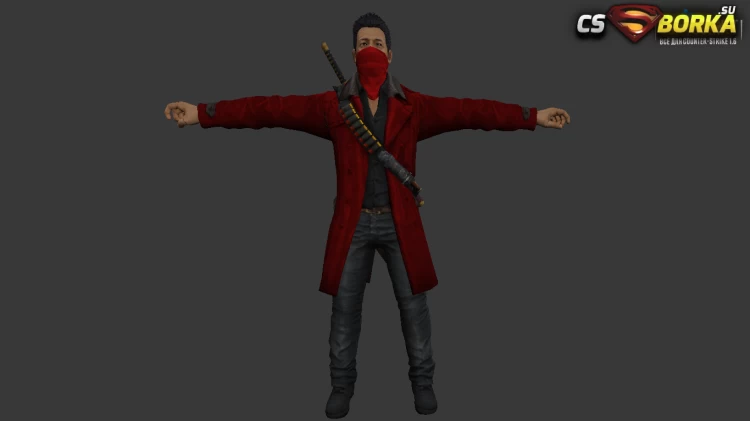 Мужская модель Kaze для CS 1.6 для CS 1.6