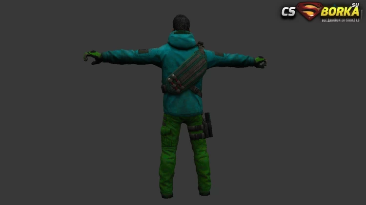 Мужская модель Leet для CS 1.6 для CS 1.6