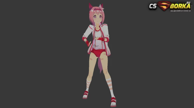 Женская модель Haru Urara для CS 1.6 для CS 1.6