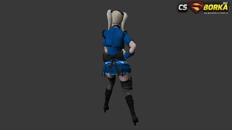 Женская модель Gothic Girl для CS 1.6 для CS 1.6