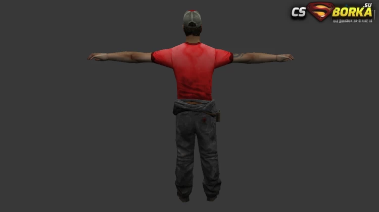 Мужская модель Ellis L4D2 для CS 1.6 для CS 1.6