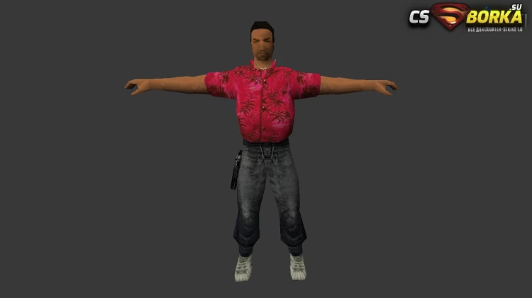 Мужская модель Tommy Vercetti для CS 1.6 для CS 1.6