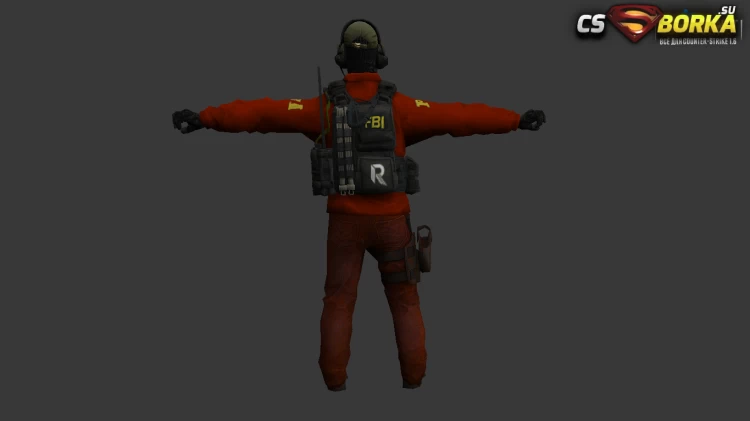 Мужская модель Agent FBI для CS 1.6 для CS 1.6
