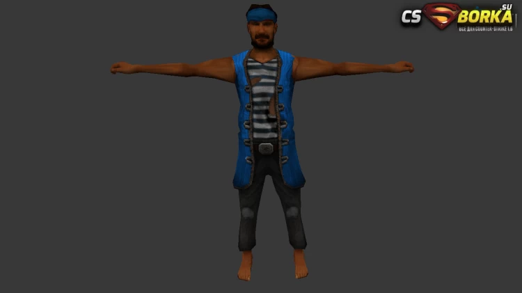 Мужская модель Pirate для CS 1.6 для CS 1.6