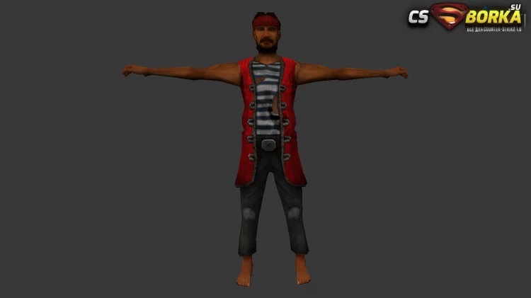 Мужская модель Pirate для CS 1.6 для CS 1.6