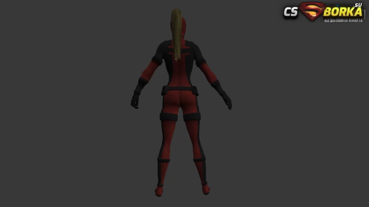 Женская модель Deadpool Girl для CS 1.6 для CS 1.6
