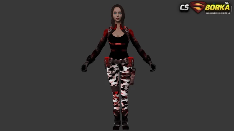 Женская модель Луиза Retextured для CS 1.6 для CS 1.6