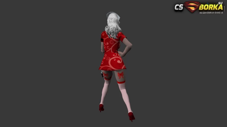 Женская модель Nurse Retextured для CS 1.6 для CS 1.6