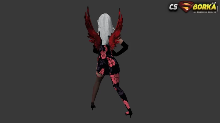 Женская модель Girl Angel Retextured для CS 1.6 для CS 1.6
