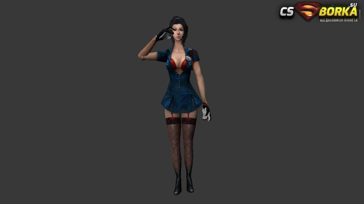 Женская модель Fox Crossfire для CS 1.6 для CS 1.6