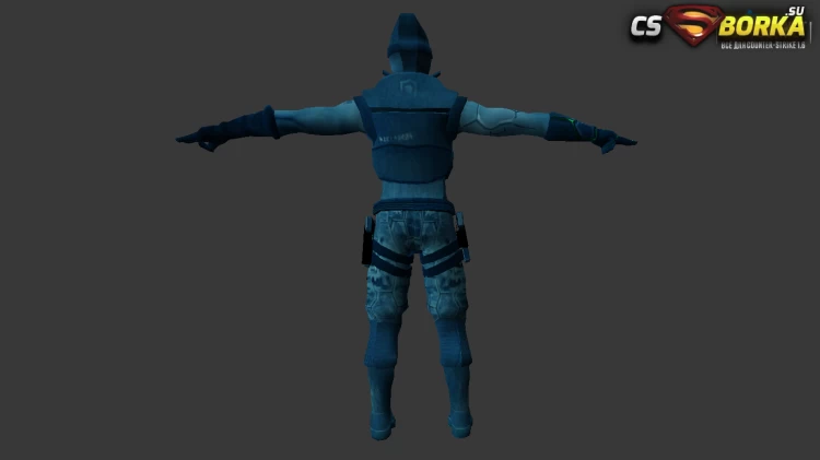 Мужская модель Bio Soldier для CS 1.6 для CS 1.6