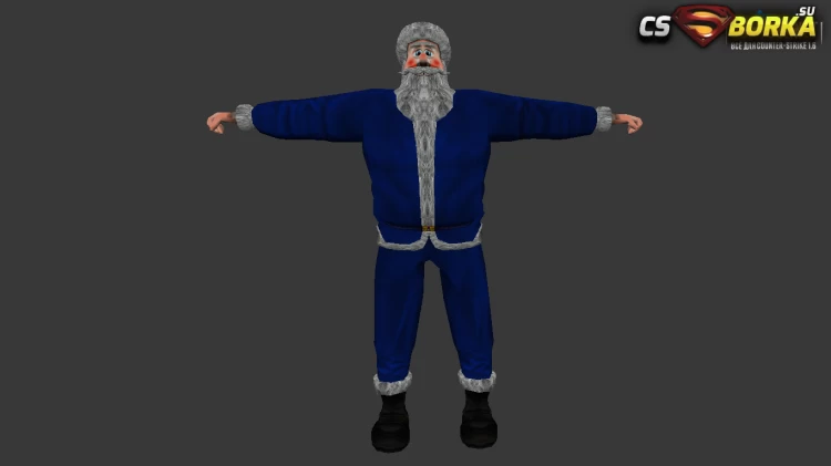 Мужская модель Fat Santa для CS 1.6 для CS 1.6