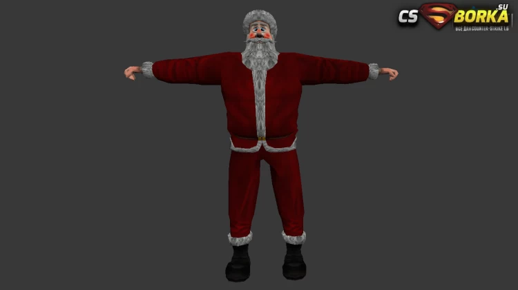 Мужская модель Fat Santa для CS 1.6 для CS 1.6