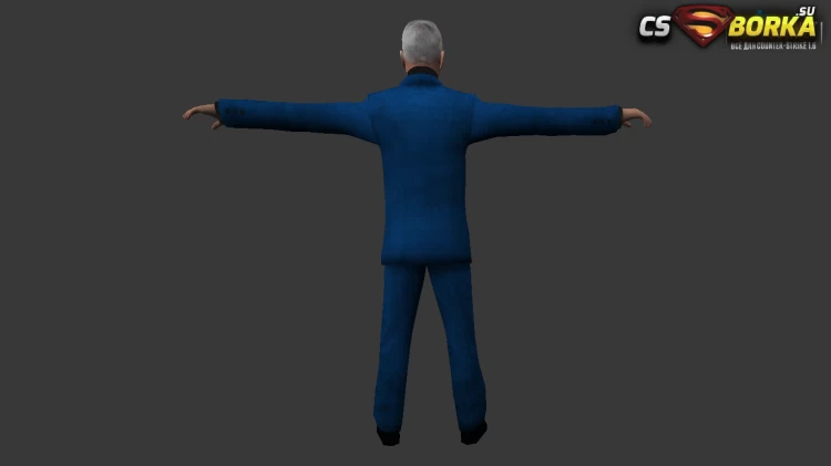 Мужская модель Breen HL2 для CS 1.6 для CS 1.6