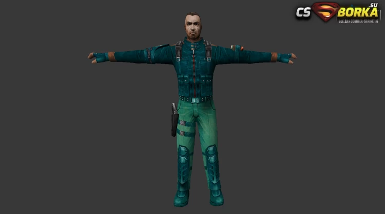 Мужская модель Hero Man для CS 1.6 для CS 1.6