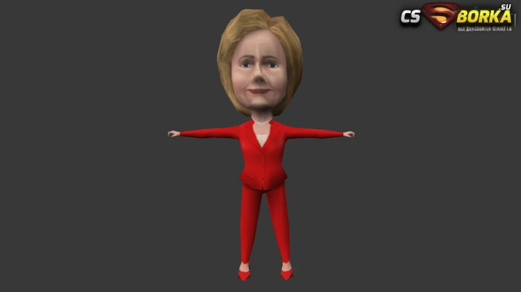 Женская модель Hillary Clinton для CS 1.6 для CS 1.6