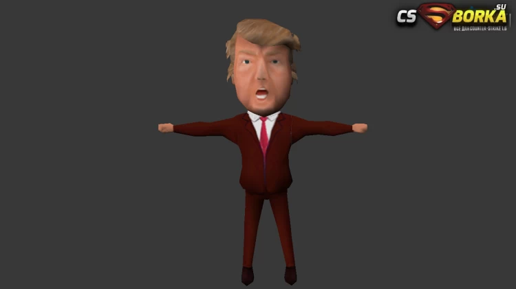 Мужская модель Donald Trump для CS 1.6 для CS 1.6