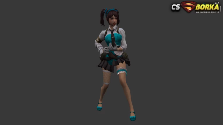 Женская модель Yuri Retextured для CS 1.6 для CS 1.6