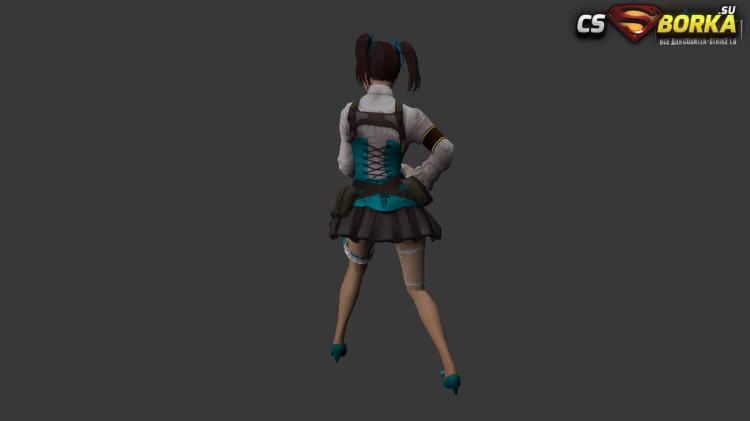 Женская модель Yuri Retextured для CS 1.6 для CS 1.6