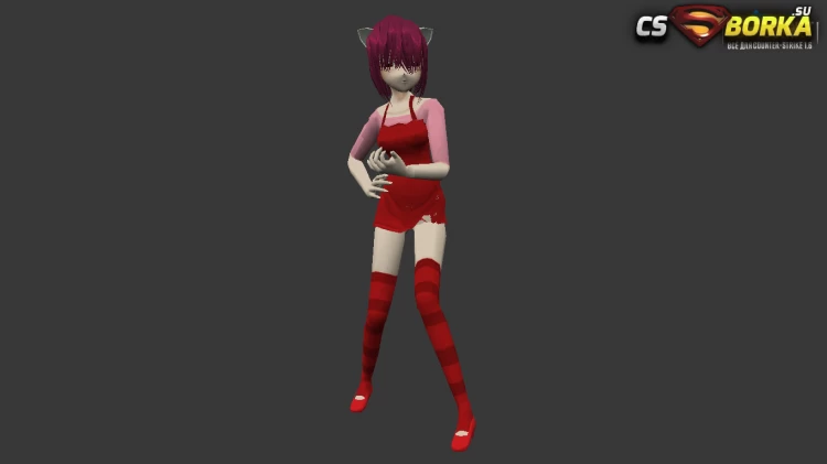 Женская модель Lucy для CS 1.6 для CS 1.6