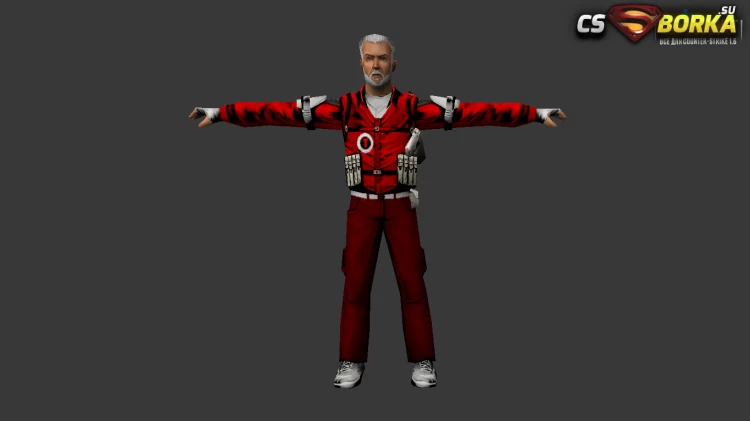 Мужская модель Trevor (united) для CS 1.6 для CS 1.6