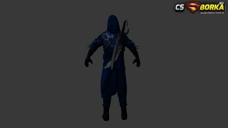 Мужская модель Fury Ghost Man (united) для CS 1.6 для CS 1.6
