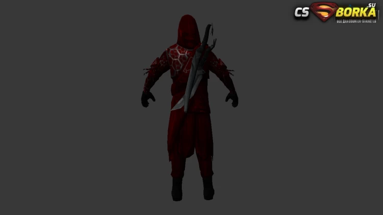 Мужская модель Fury Ghost Man (united) для CS 1.6 для CS 1.6
