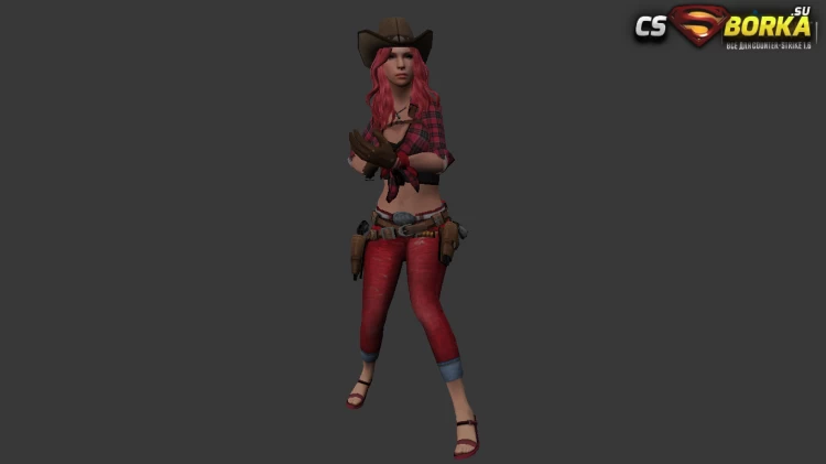 Женская модель Cowgirl (united) для CS 1.6 для CS 1.6