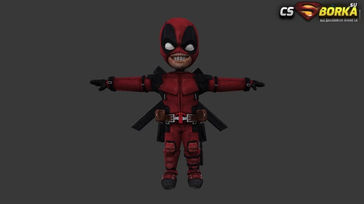 Мужская модель Deadpool mini (united) для CS 1.6 для CS 1.6