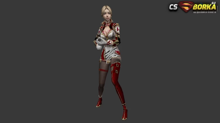 Женская модель Special Agent Criss (ct,tt+united) для CS 1.6 для CS 1.6