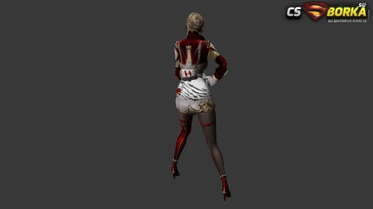 Женская модель Special Agent Criss (ct,tt+united) для CS 1.6 для CS 1.6