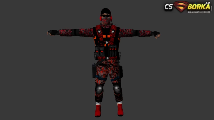 Мужская модель VIP (united) для CS 1.6 для CS 1.6