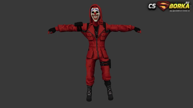 Мужская модель Clown Killer (united) для CS 1.6 для CS 1.6
