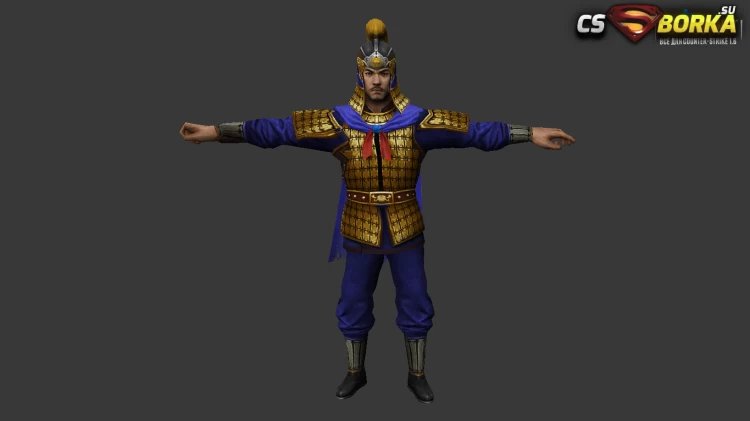 Мужская модель Воин (ct,tt+united) для CS 1.6 для CS 1.6