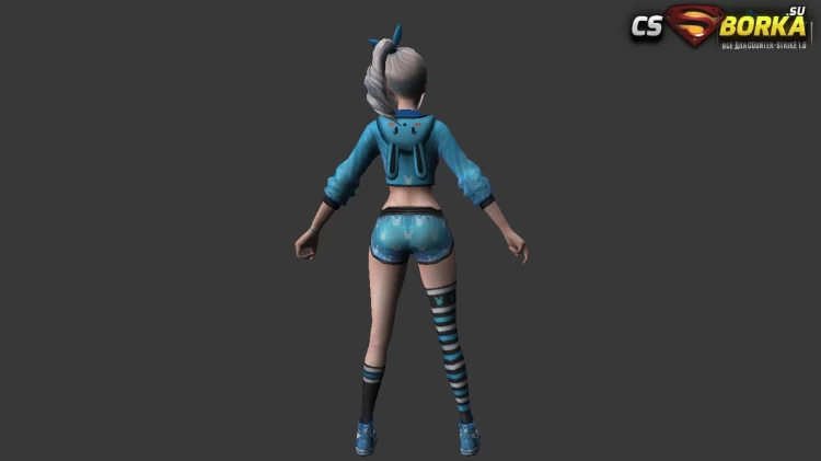 Женская модель Rabbit Mirage (ct,tt+united) для CS 1.6 для CS 1.6
